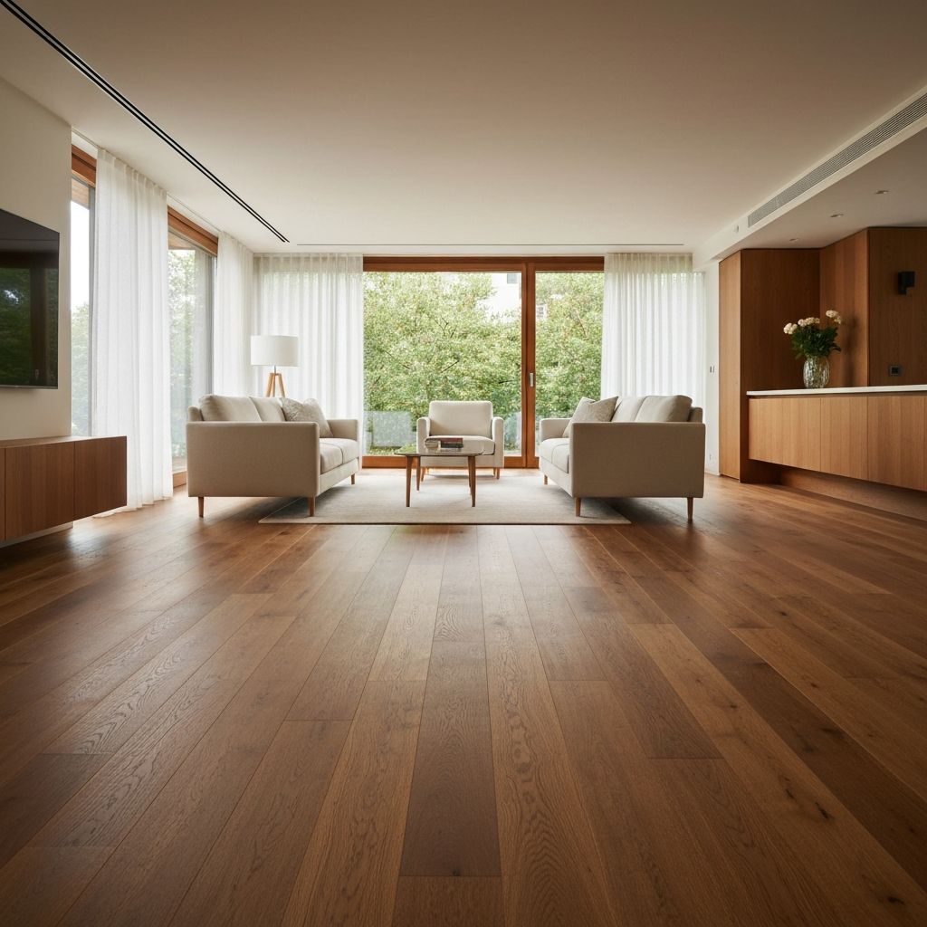 Wide-Plank Wood Finish